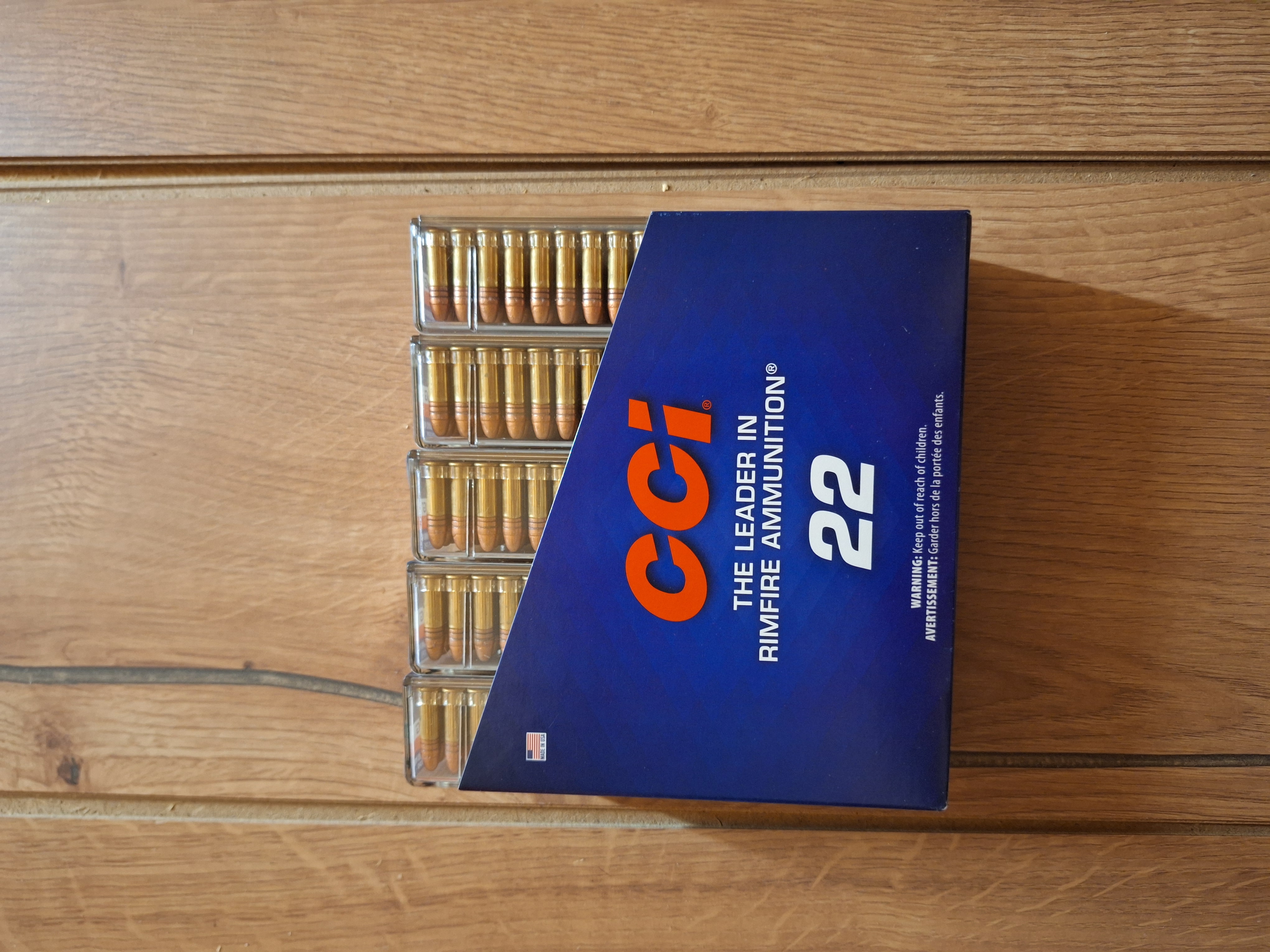 Munitions CCI Mini-Mag .22 LR  – 10 boîtes de 100 cartouches