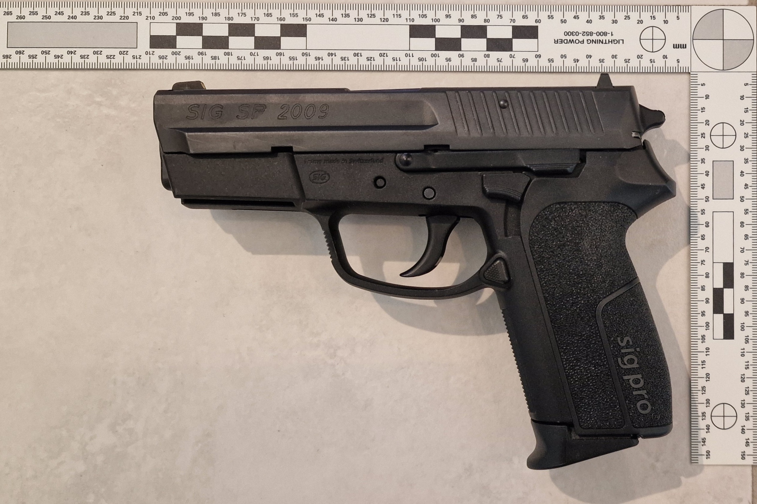 SIG Pro (SP 2009); 9mm Para